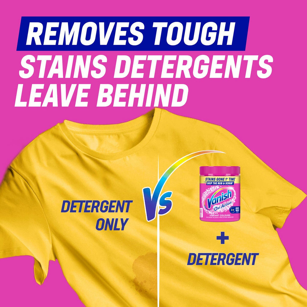 Vanish Oxi Action Vibrant Colours Stain Remover 1.9kg